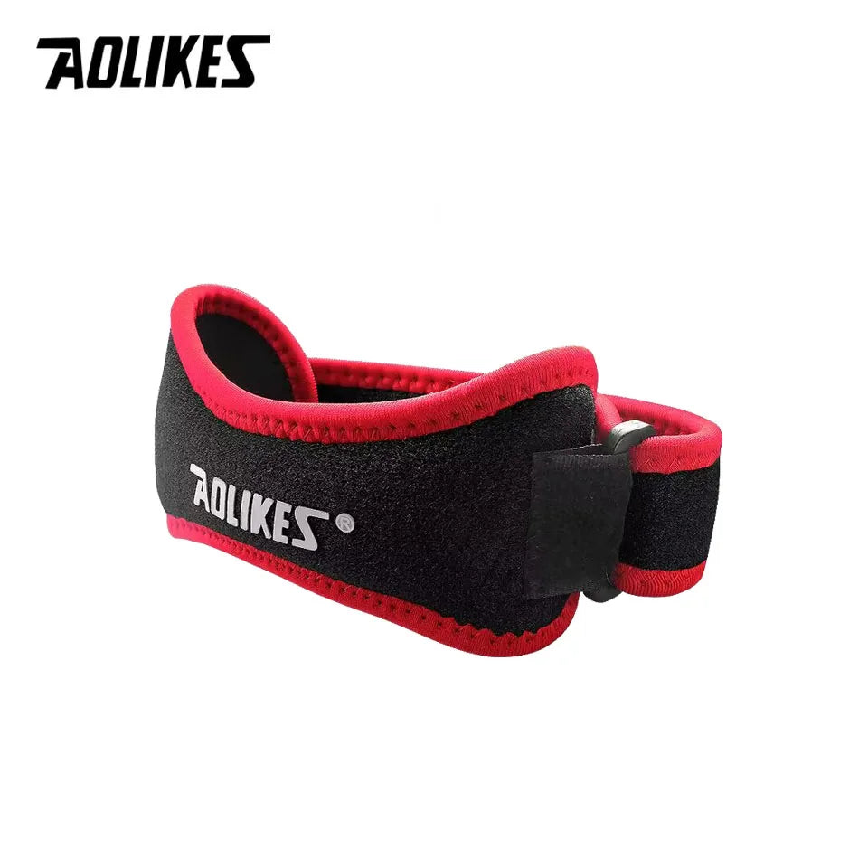 AOLIKES 1PCS Knee Braces for Knee Pain,Patella Knee Support Strap,Adjustable Patellar Tendon Stabilizer Band for Basketball