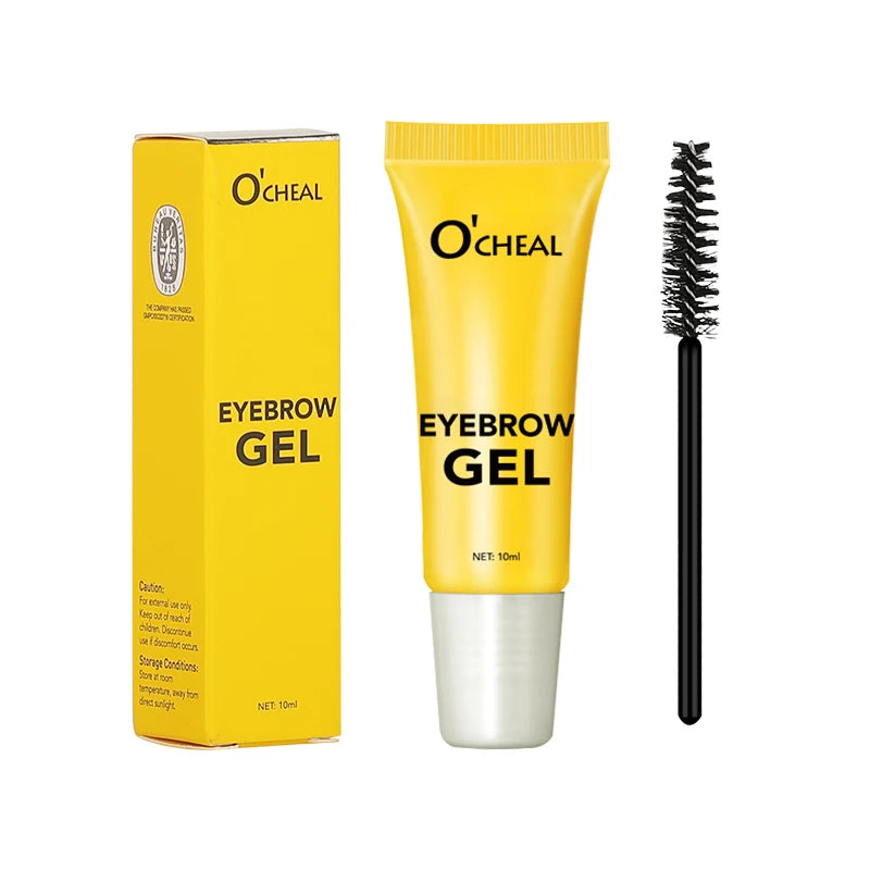 O'CHEAL 3D Eyebrow Gel Colorless Transparent Create Natural Eyebrows Quick-dry Waterproof Long-lasting Thick Full Eyebrow Makeup