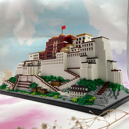 10000pcs Bricks Potala Palace 3D Plastic Model Architecture Micro Bricks for Adults Building Blocks Toy Kits Assemble Decoration