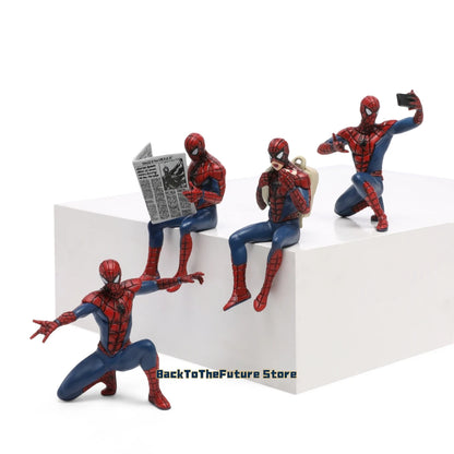 Hasbro Marvel Spider Man Anime Action Figure Superhero Spiderman 7-9cm Spider-Man Collection Mini Toys Model Children Gifts