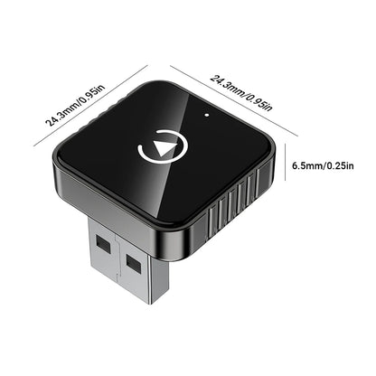 XUDA 2 in 1 Wired to Wireless CarPlay Android Auto Adapter for OEM Car Stereo With USB Dongle Mini Box Plug and Play Bluetooth