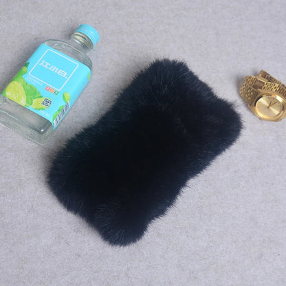 Women Handmade Stretch 100% Real Rabbit Fur Scarf Knit Genuine Rex Rabbit Fur Headbands Girls Natural Rabbit Fur Ring Scarves