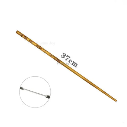 Anime Cosplay Metal Core Magic Wand Decoration Toy Accessories For Kids Bacchetta Di Plastic Magic Stick