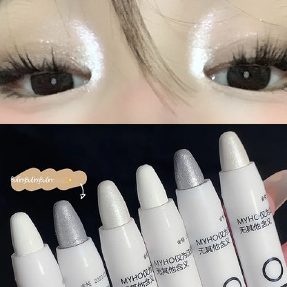 Lying Silkworm Pen Monochrome Brightening Highlight with Flash Eye Shadow Pen