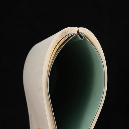 A5 Soft Leather Notebook, 120 Pages, Office Stationery, Waterproof Cover, Comfortable Touch, Hot Selling