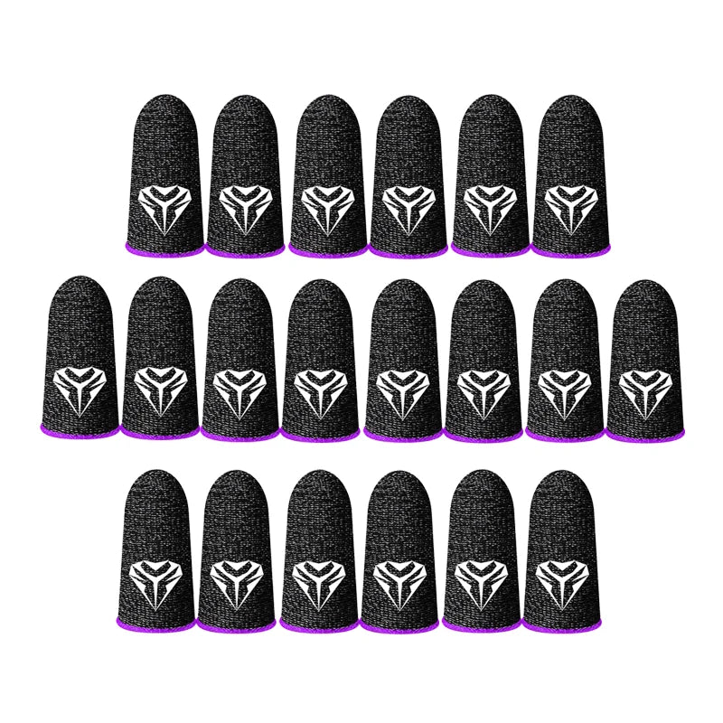 1-10 Pairs Thumb Gloves Touch Screen Finger Cots Sweatproof for PUBG Mobile Game Accessories