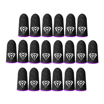 1-10 Pairs Thumb Gloves Touch Screen Finger Cots Sweatproof for PUBG Mobile Game Accessories