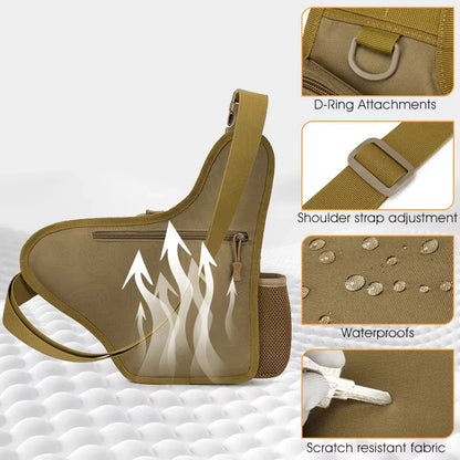 Camping Climbing Bag Chest Pouch For Men Cycling Hiking Travel Outdoor Sport Tactical Crossbody Molle Fishing Waist Fanny Pack