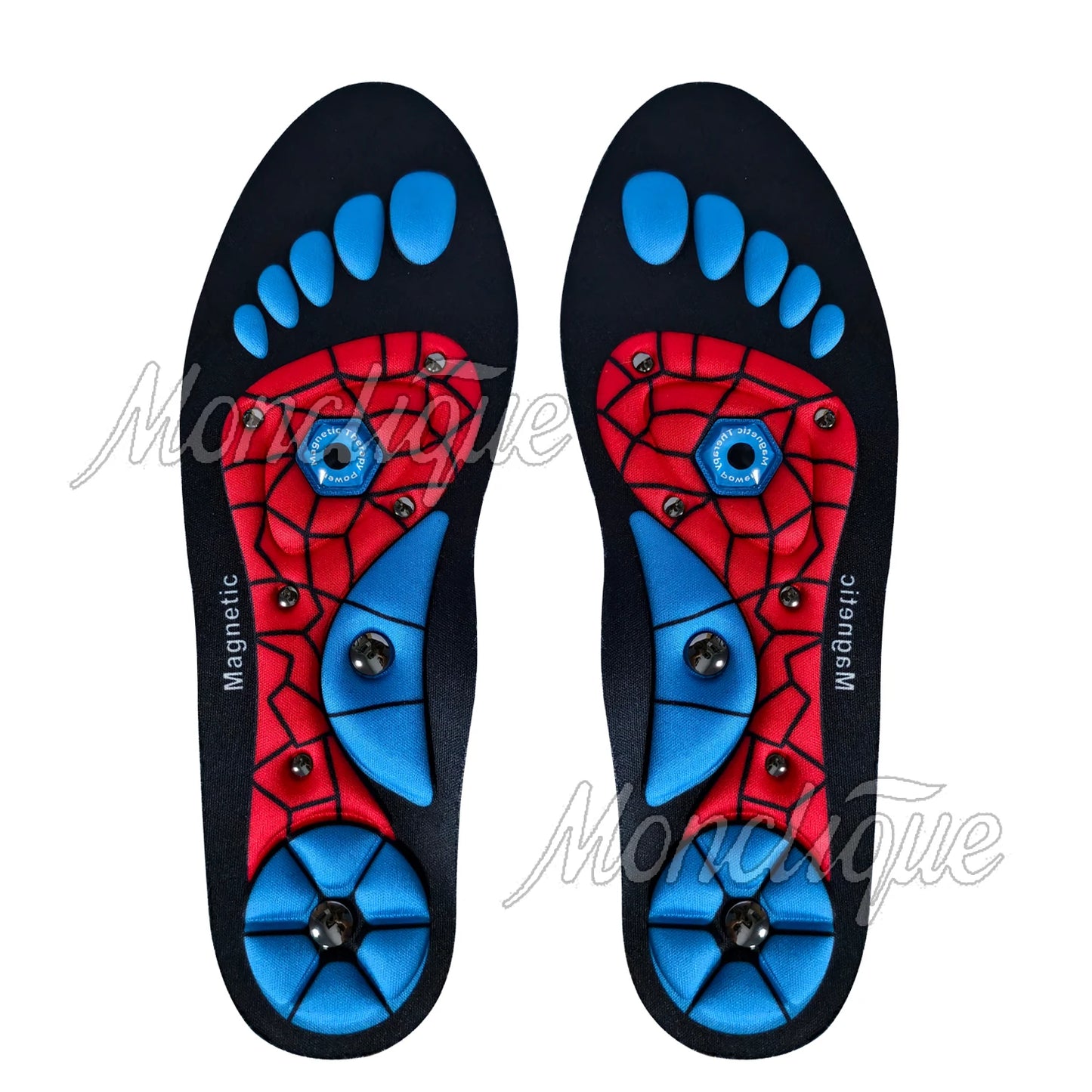 Magnetic Comfortable Acupoint Massage Insoles for Men Women EVA Foot Massage Sports Arch Support Insoles Orthopedic Shoe Inserts