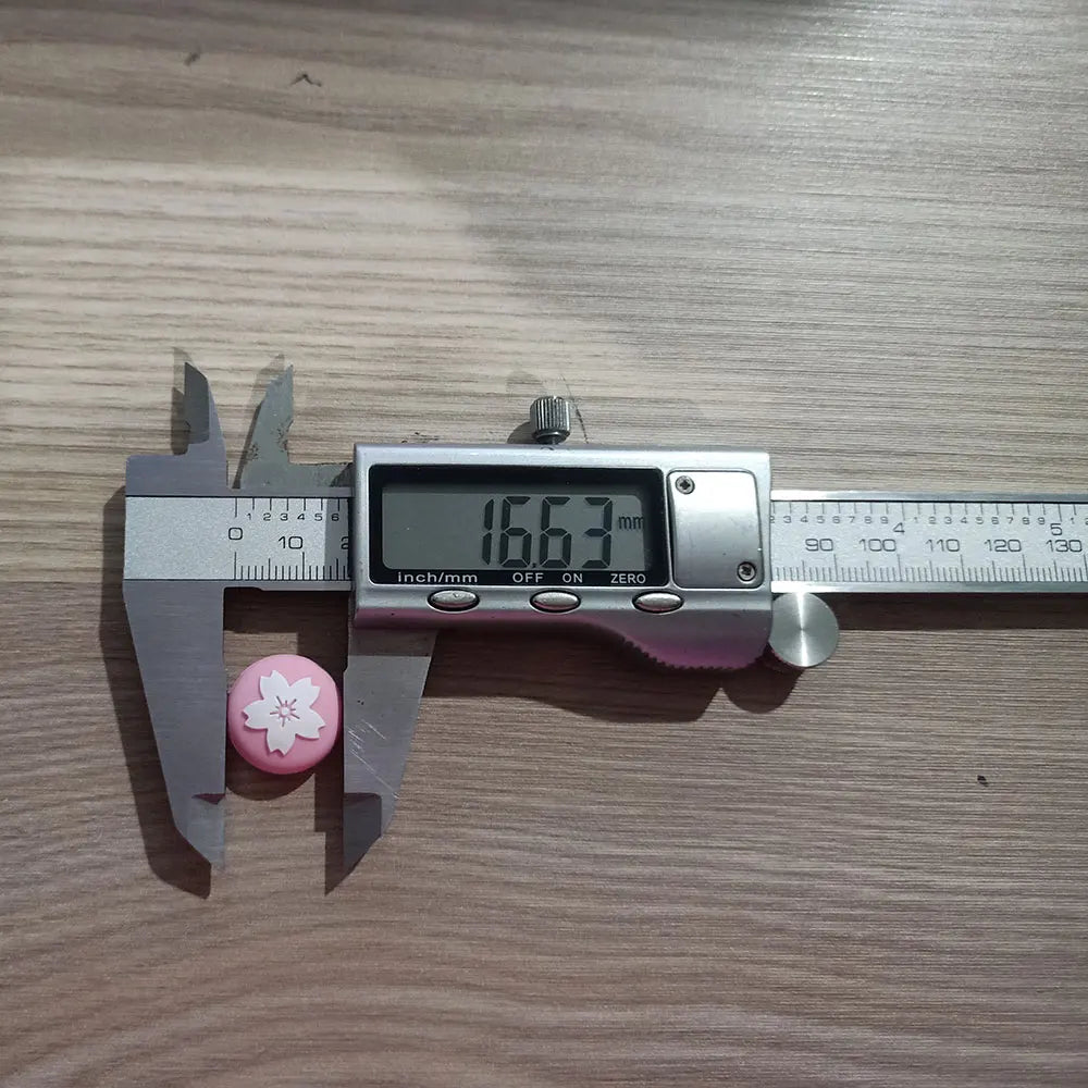 Pink Sakura Cherry blossom Flower Thumb Stick Grip Cap Joystick Cover For Nintend Switch Joy-con / Switch lite Controller