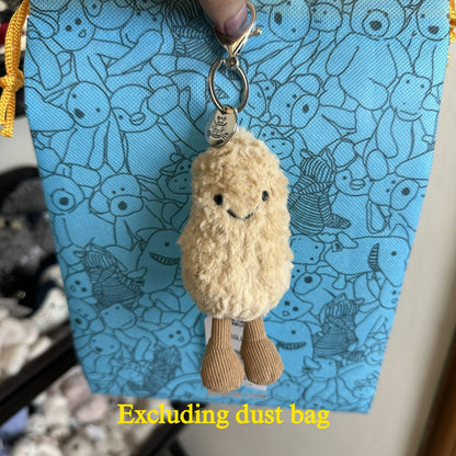 JC Hot Bag Cute Plush Toy label cute girl bag charm plush toy keychain Kawaii plush toy perfect as a birthday  Limited New Gift