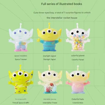 Variety of Three-Eyed Pizza Planet Journey Series Trendy Toy Story Ornament Gifts