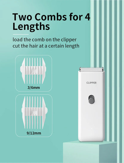 Pet grooming hospital for cats and dogs, low-noise electric push shear, electric waterproof, professional wireless shaving