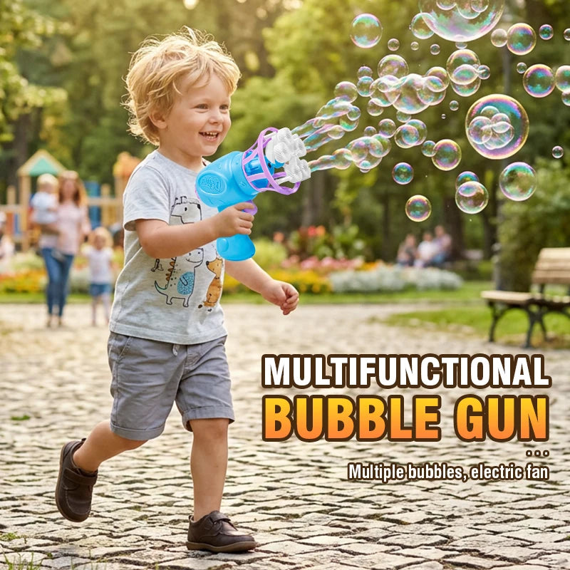 Bubble Gun Creative Bubble Guns Toys Soap Bubbles Machine Blower Maker Toy Outdoor Party Games Toys for Kids Boys Girls Children