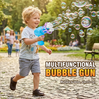 Bubble Gun Creative Bubble Guns Toys Soap Bubbles Machine Blower Maker Toy Outdoor Party Games Toys for Kids Boys Girls Children