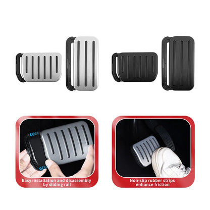 TESY For Tesla All Model YL Y Juniper Launch Model 3 Highland Accelerator Brake Pedal Anti Slip Foot Rest Cover