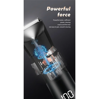 Men's Body Trimmer, Electric Razor, Pubic and Underarm Hair Private Hair Trimmer, Ceramic Blade Men's Grooming Kit