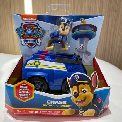 Original Paw Patrol 11kinds Vehicle Car Ryder Tracker Everest Chase Rex Skye Rocky Marshall Zuma Action Figure Birthday Gift Toy
