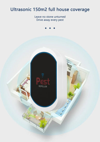 Ultrasonic Electronic Insect Repellent And Mouse Repellent Household Insect Repellent Mini Silent Safe Plug Electric 2026 New