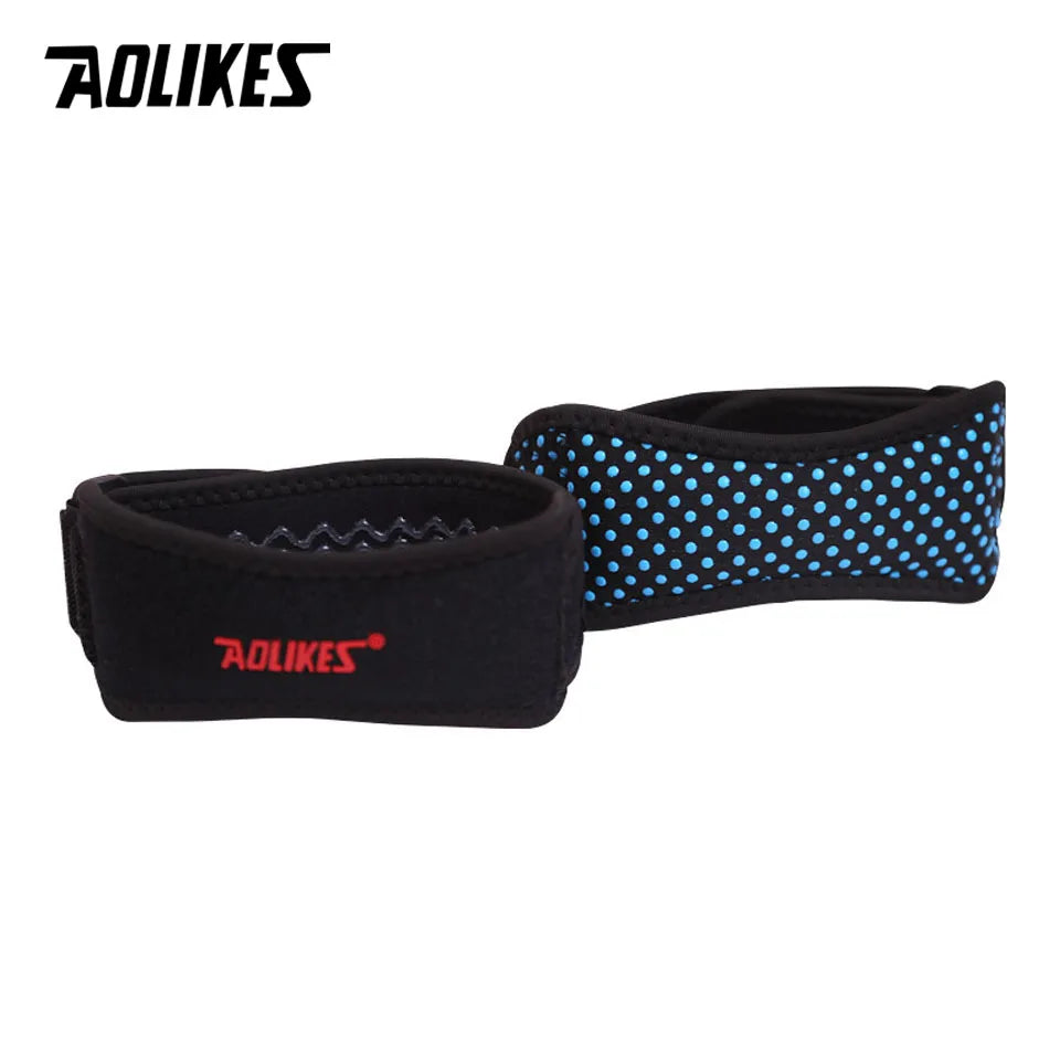 AOLIKES 1PCS Knee Braces for Knee Pain,Patella Knee Support Strap,Adjustable Patellar Tendon Stabilizer Band for Basketball
