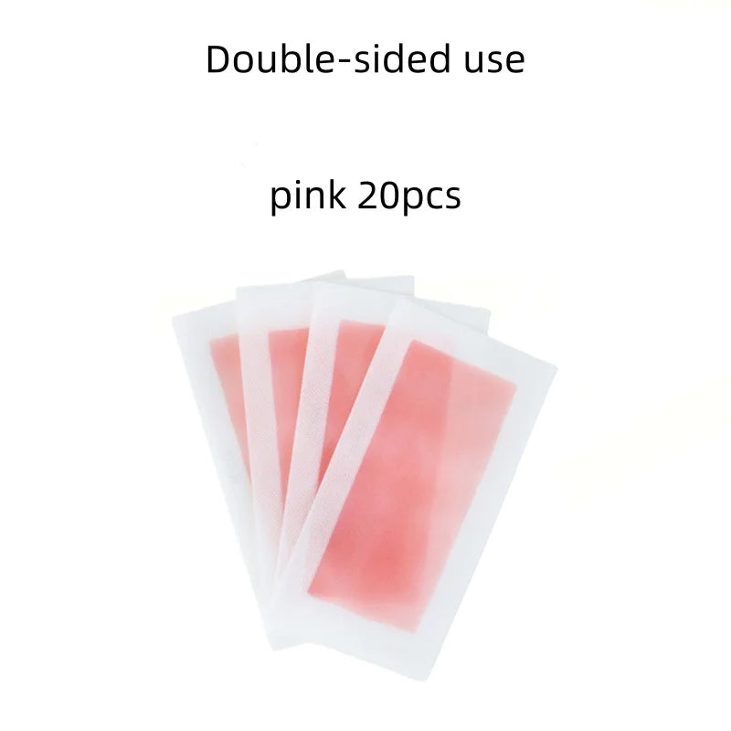 10/20/100 Pcs Depilatory Wax Strips Hair Removal Wax Paper Cold Wax Strips Paper For Face Neck Arm Leg Body Beauty Tools