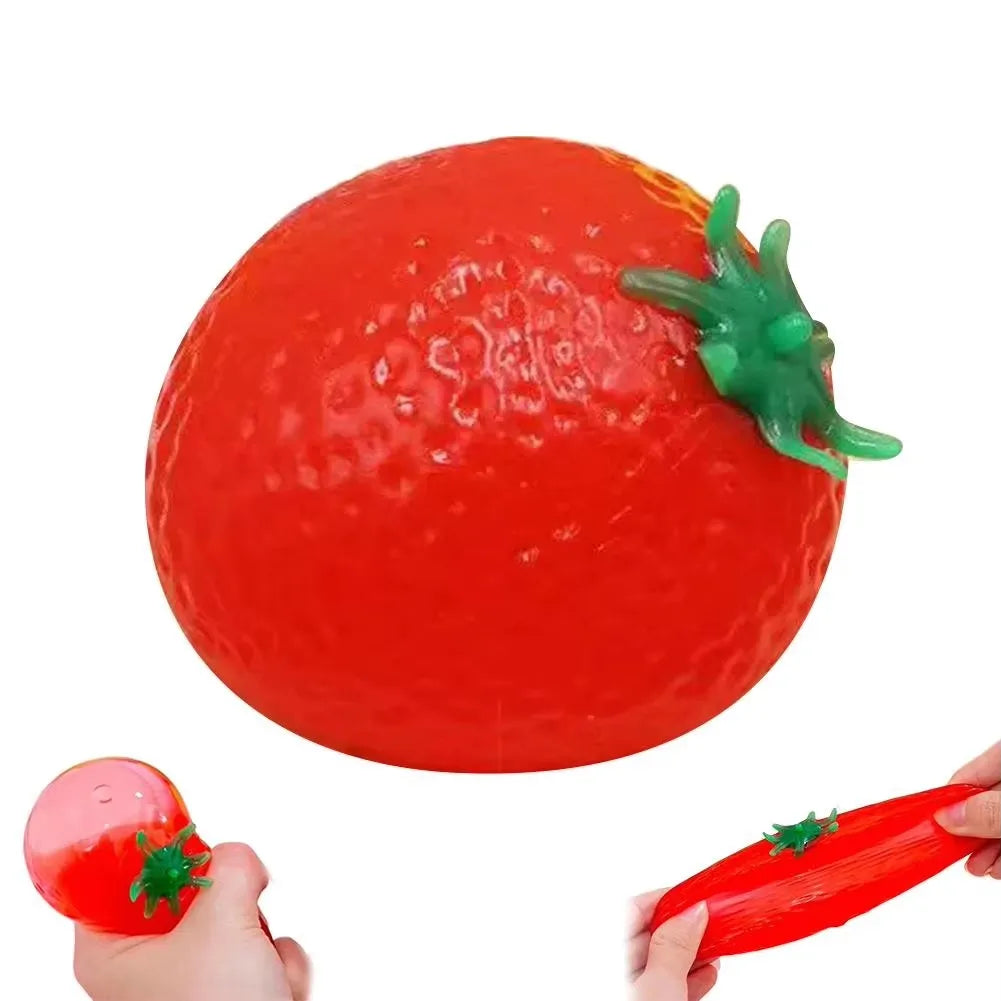 Taba Squishy Cool In Summer Tomatoes Water Balloon Water Fights On The Beach Can't Be Broken Artificial Fruits Kids Squeeze Toys