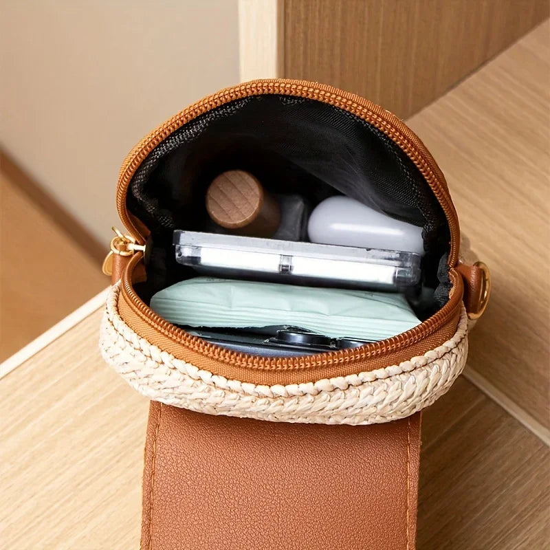 Casual Street Style Cute Mini Crossbody Phone Bag Suitable for Women Outing Party Vacation Suitable for People Over 15 Years Old