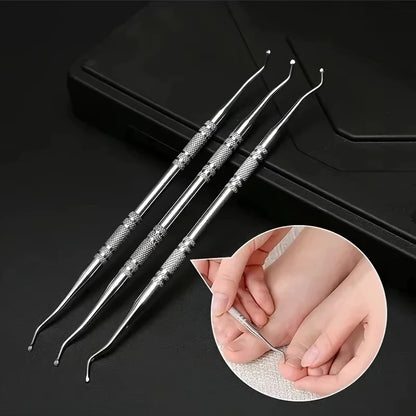 1/3/5pcs Stainless Steel Toenail Clipper Ingrown Manicure Fixer Recover Toe Care Tool Nail Tool Correction Pedicure  household