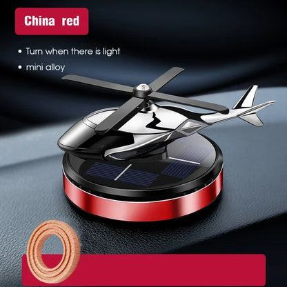 Car air freshener Solar Helicopter Styling Decorative Aromatherapy Car interior accessories Propeller rotary perfume diffuser