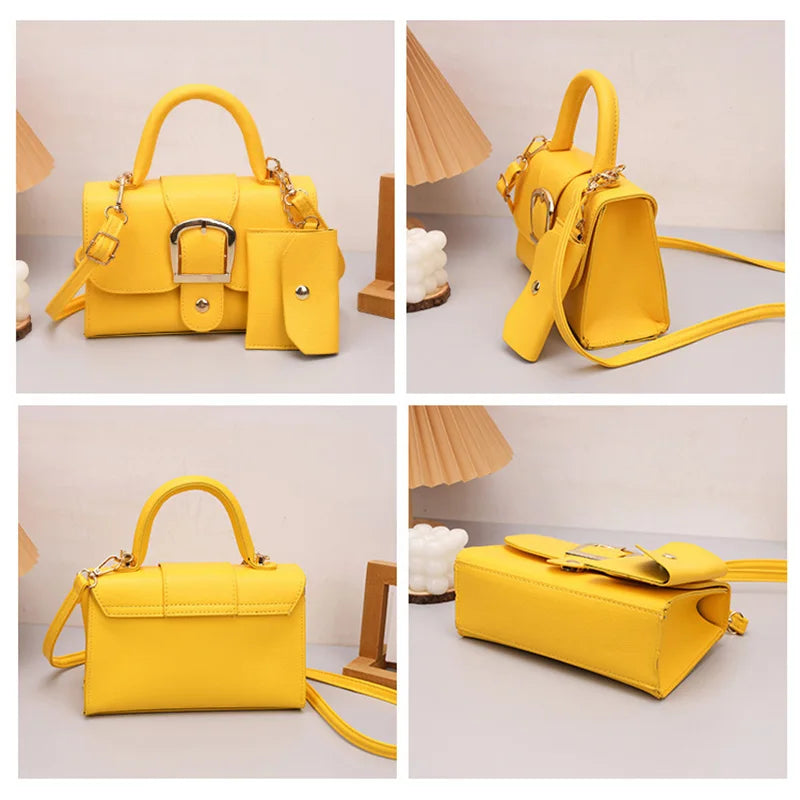 Fashion Square Shoulder Bags For Women, Small Handbags And Purses, PU Leather Crossbody Bags For Daily Used, Commuting, Gifts