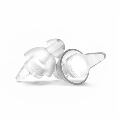 HUAK High Fidelity Silicone Ear Plugs for Noise Cancelling Washable Reusable Musicians Motorcycles Sleeping Work, Study, Swim