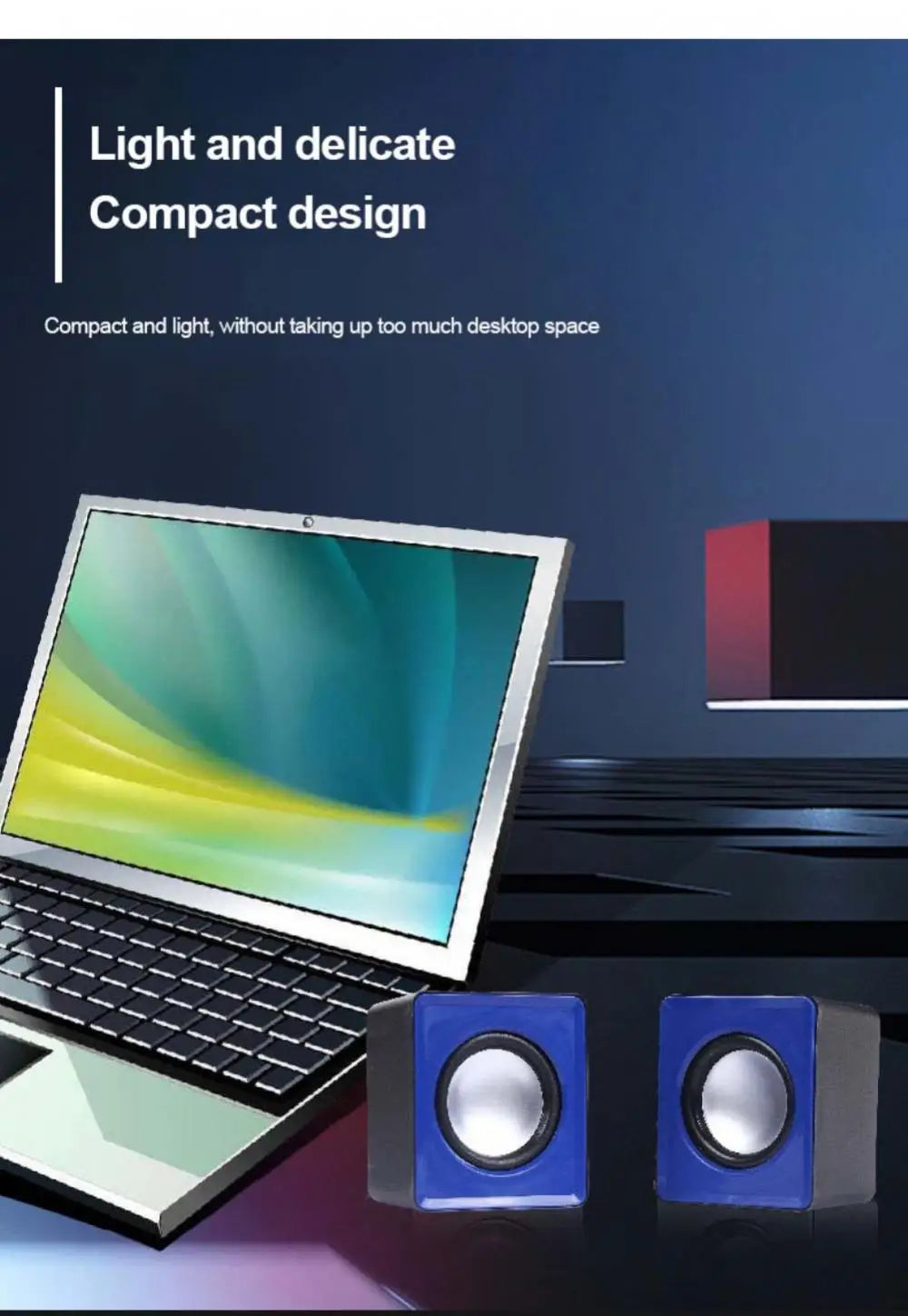 PC Speaker For Computer Laptop Notebook Desktop Caixa De Som Mini Sound Box Music Bocina Column Acoustics Coluna Audio System