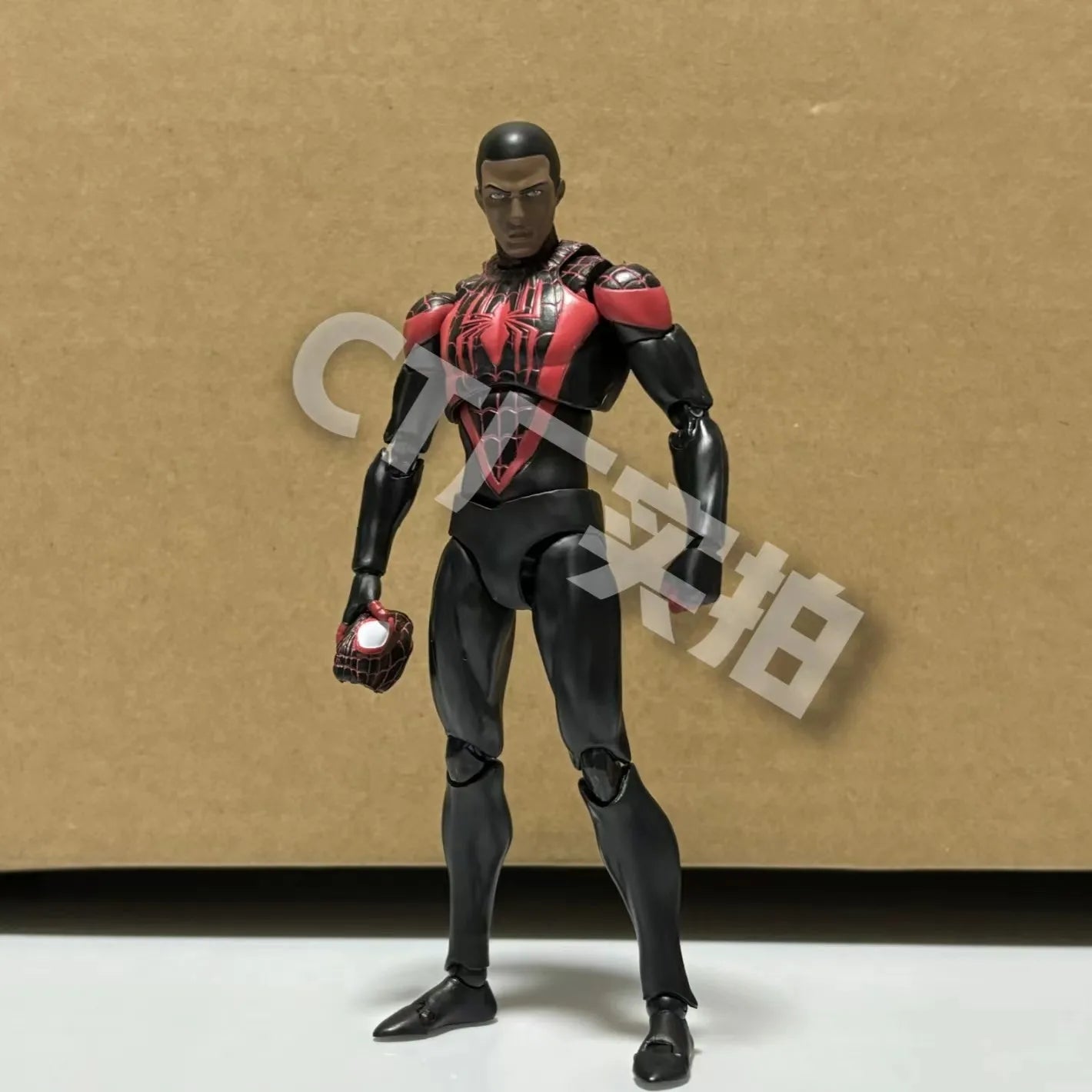 CT Toys 092 Figure 2099 Spider Man Across The Spider-verse Miles Morales SHF Action Figure Model Figurine Collection Toys Gifts