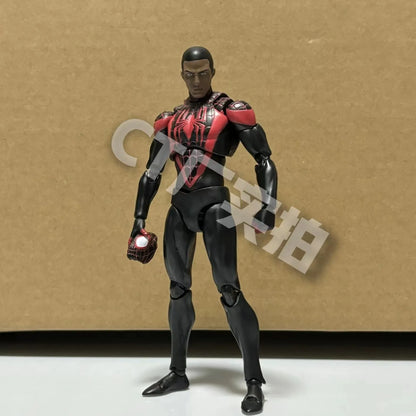CT Toys 092 Figure 2099 Spider Man Across The Spider-verse Miles Morales SHF Action Figure Model Figurine Collection Toys Gifts