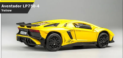 1:32 Lamborghinis SV LP750-4 Alloy Sports Car Model Diecast & Toy Metal Vehicle Simulation Car Model Collection Children's Gifts