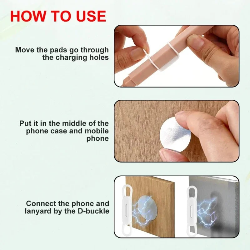 1-5PCS Magnetic Pen Pencil Holder, Silicone Adjustable Pen Holder for Desk, Refrigerator, Whiteboards, Office Desk Accessories