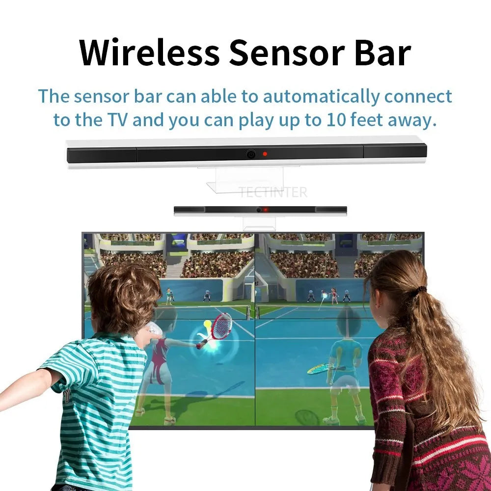 Wireless/Wired Sensor Remote Bar For Wii Receiver Sensor Bar For Nintendo Wii Infrared IR Signal Ray Sensor Receiver Bar