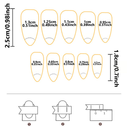 24PCS/ medium almond nail, red love pattern decoration, gold line outline, exquisite elegance, simple and generous, suitable for