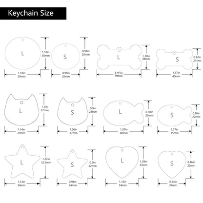 Personalized Engraved Cat Dog Pet ID Tag Dogs Anti-lost Collar Charm Engraving Pet Name Collar for Puppy Cats Collar Accessories
