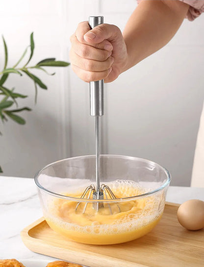Semi Automatic Egg Beater Rotating Cream Egg Mixer Household Manual Egg Beater Baking Tool Kitchen Tools
