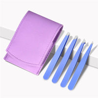 Purple leather bag