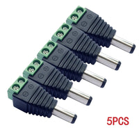 5pcs DC Male