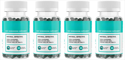 Internal Deodorant Supplement – Full Body Deodorizer for Gut Health Skin Health Digestion Support