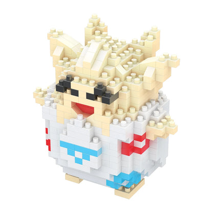 75 Style Building Blocks Assembly Anime Picachu Charizard Doll Blastoise Bulbasaur Gengar Bricks Figures Toy for Kid Gift