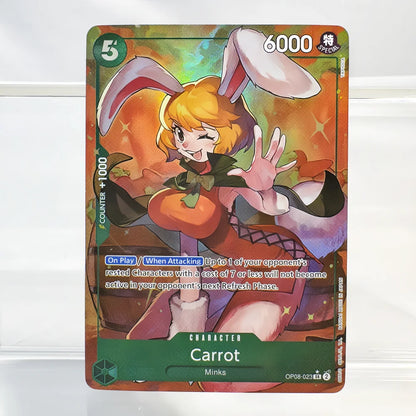 English Version Anime One Piece OPCG Card Nami Straw Hat Crew/Yamato Land of Wano Game Anime Collection Proxy Cards