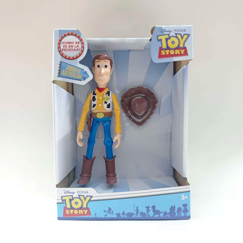 HOT Disney Toy Story 3 Buzz Lightyear Woody Anime Figure Toy Model Statue Ornament Pendant Action Doll Collection Kids Xmas Gift