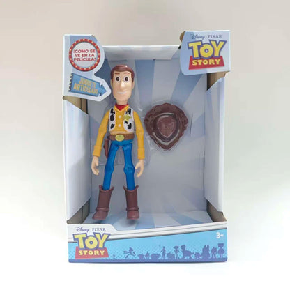 HOT Disney Toy Story 3 Buzz Lightyear Woody Anime Figure Toy Model Statue Ornament Pendant Action Doll Collection Kids Xmas Gift