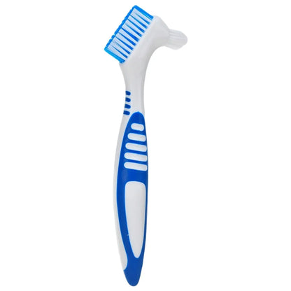 Daily Cleaning of Dentures with Dual Head Toothbrush Braces Orthodontic Retainer Brush Oral Cleaning Brush Oral Cavity Care Tool
