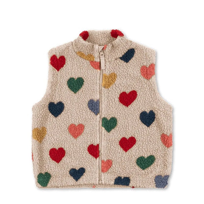 2026 KS Brand Winter Baby Girls Boys Lambswool Cherry Jackets Kids Clothes Boys Sequin Cartoon Outerwear Children's Coats 1-9Yrs