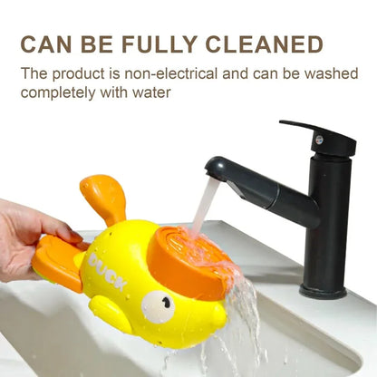 Pet Treat Dispenser-Interactive Dog Toys, Anti Gulping Duck Slow Feeder,cat Dog Treat Dispensing with Button,for Dogs Training